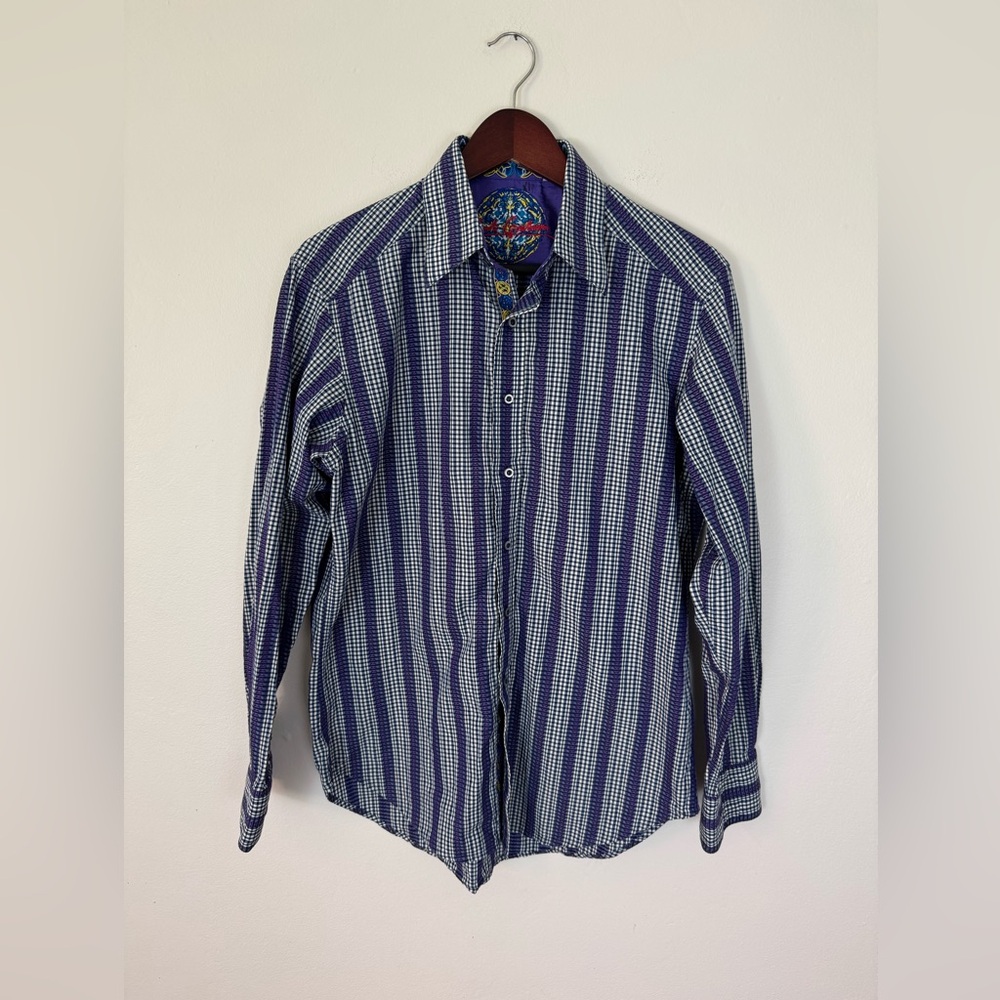 Robert Graham Men’s Collared Dress Shirt Size Small